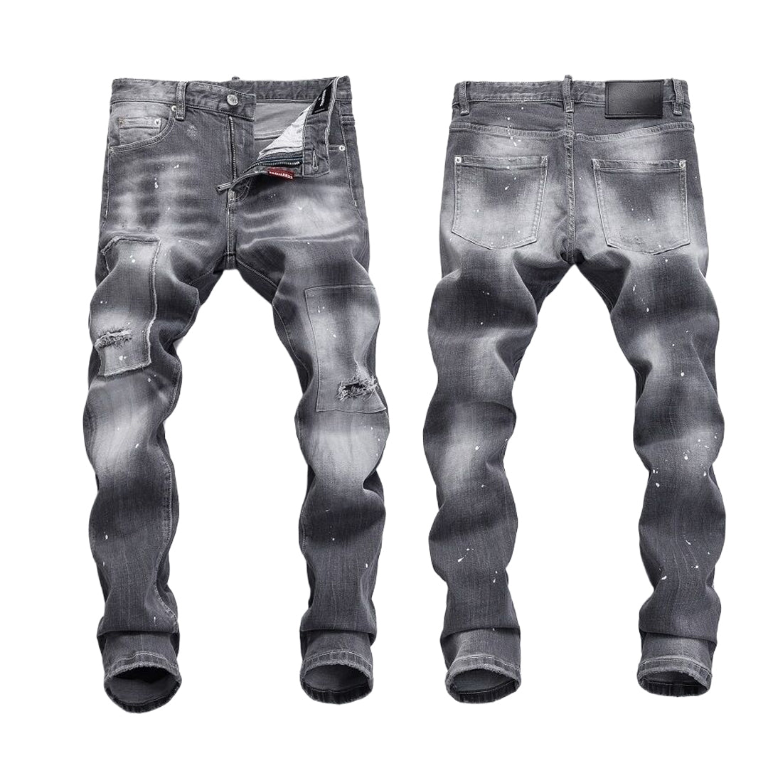 dsquared2  Distressed stretch fit Jeans