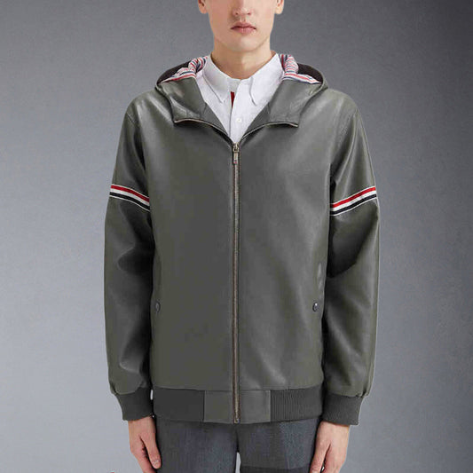 Thom Browne 2025ssLeather Jacket