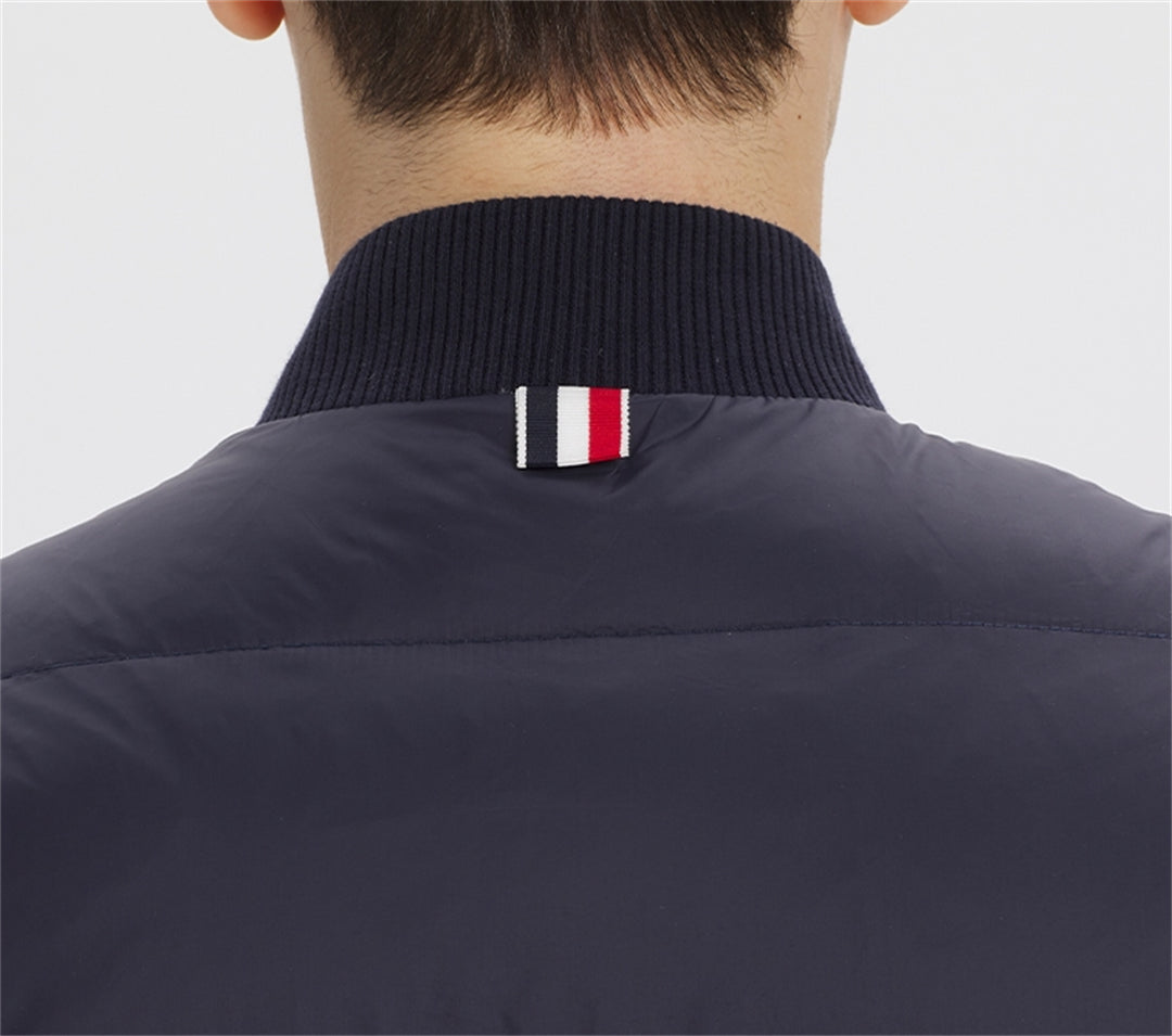 Thom Browne  4-Bar Down vest