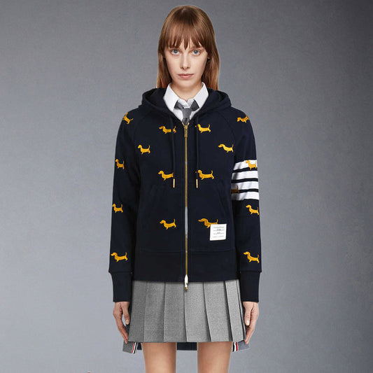 MR.TOM embroidery Hoodie