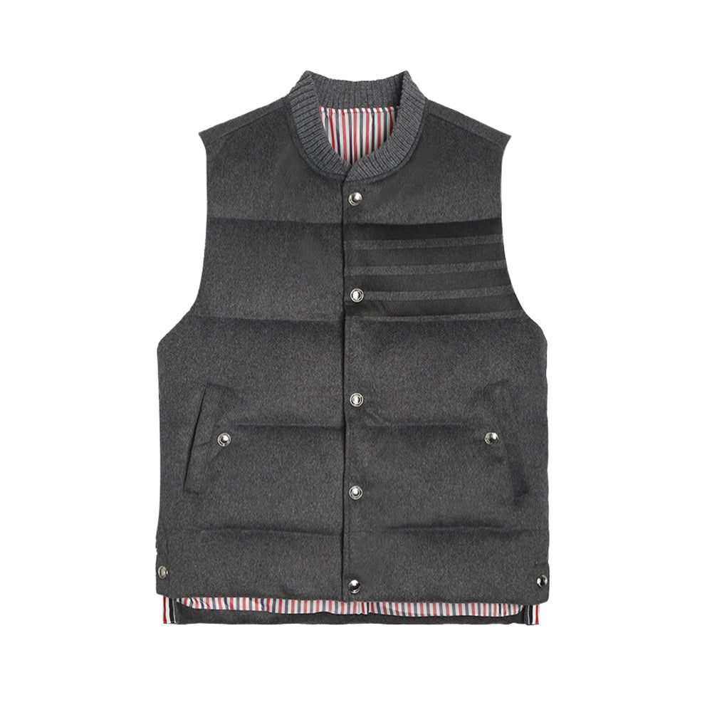 Thom Browne 4-Bar Down vest