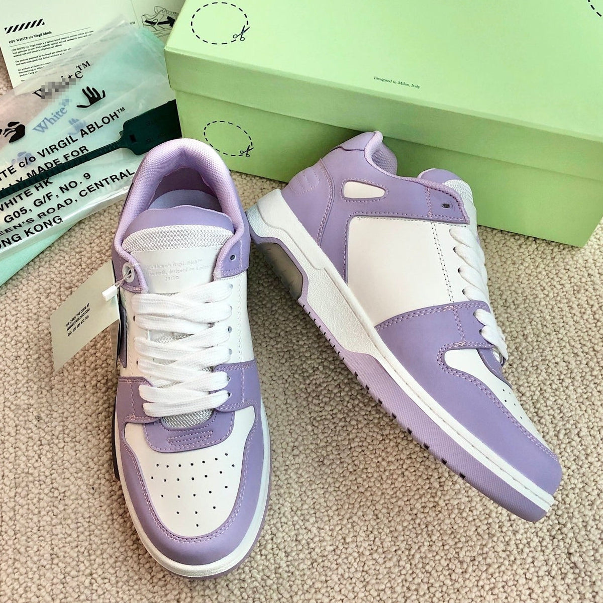 Off-White  Genuine Leather Sneakers#68