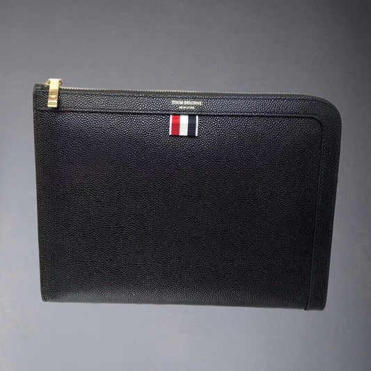Thom Browne Premium leather clutch