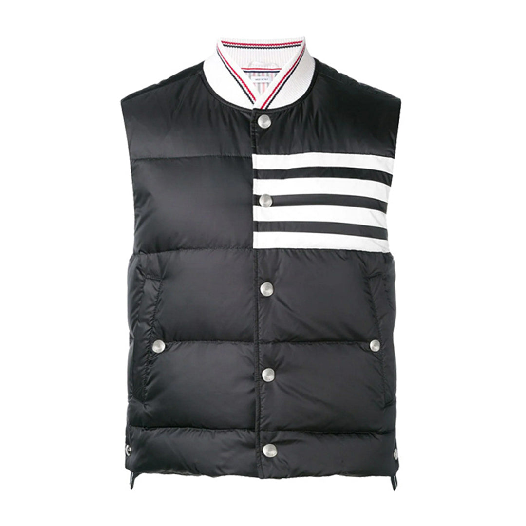 Thom Browne 4-Bar Down vest