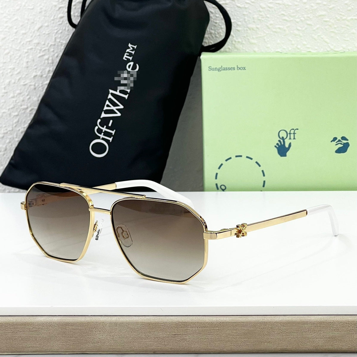 Off-White  Arrow logo sunglasses#044