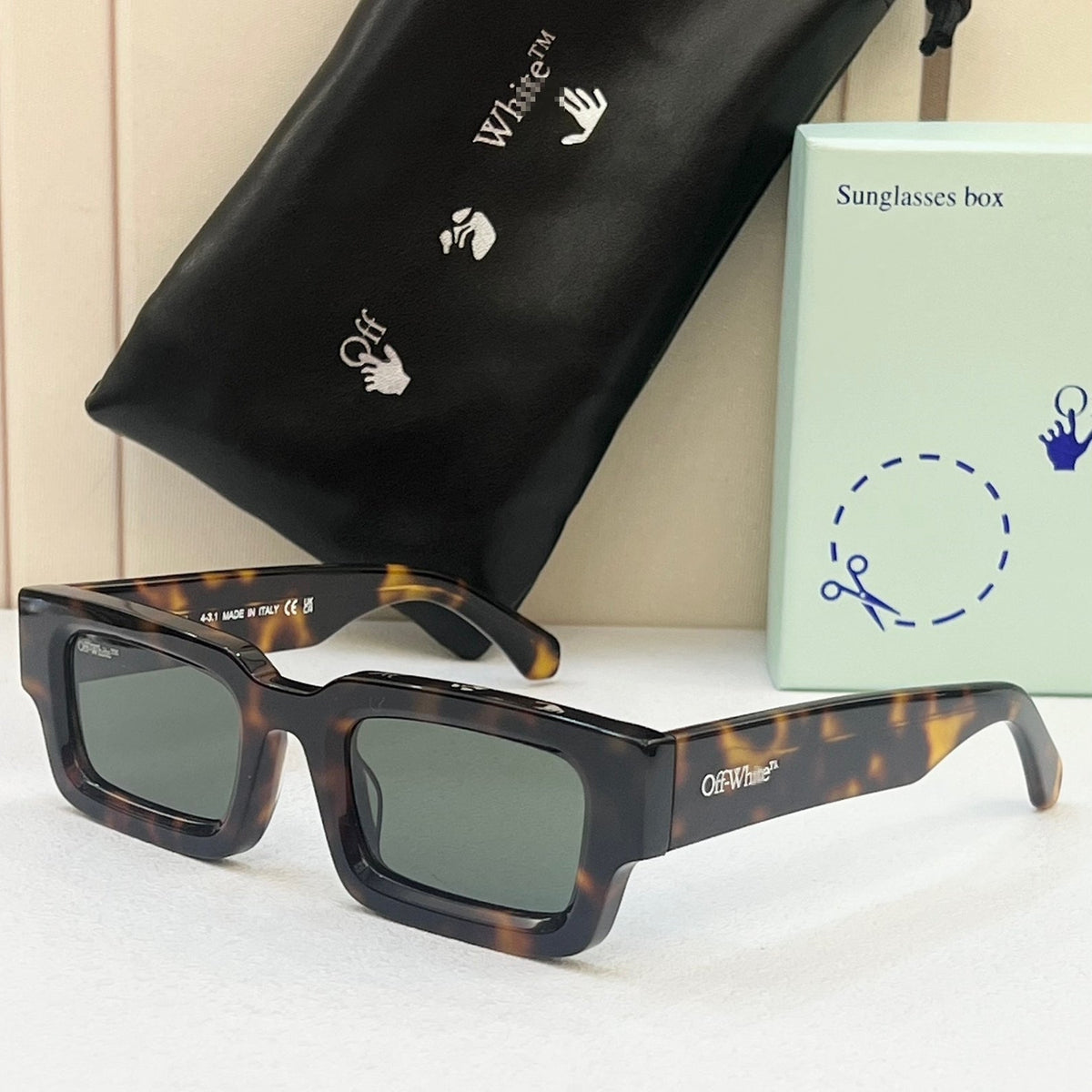 Off-White Arrow logo sunglasses#089