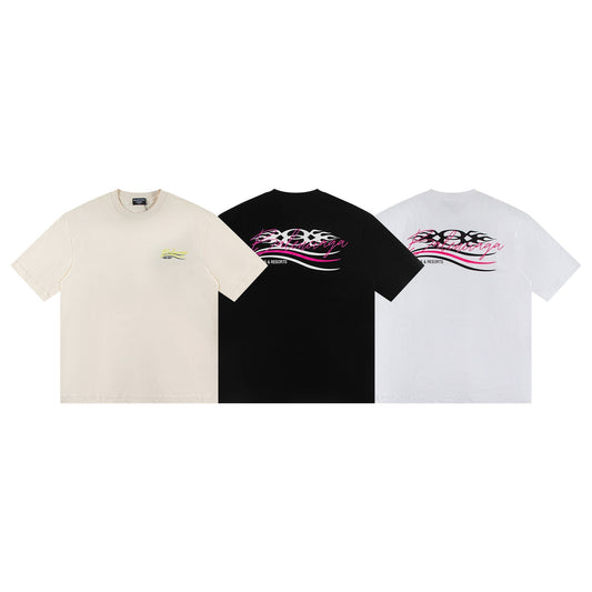 Balenciaga  Printed Cotton T-shirt