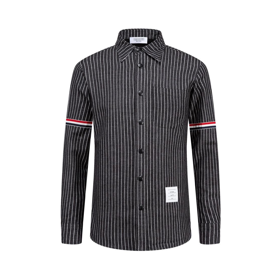 Thom Browne 4-Bar Thick Shirt