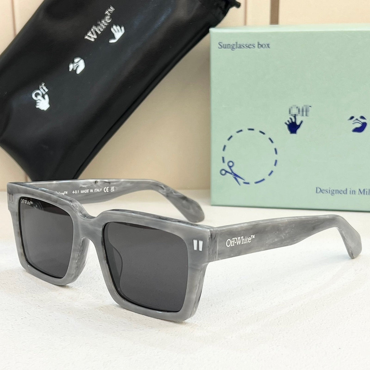 Off-White Arrow logo sunglasses#054