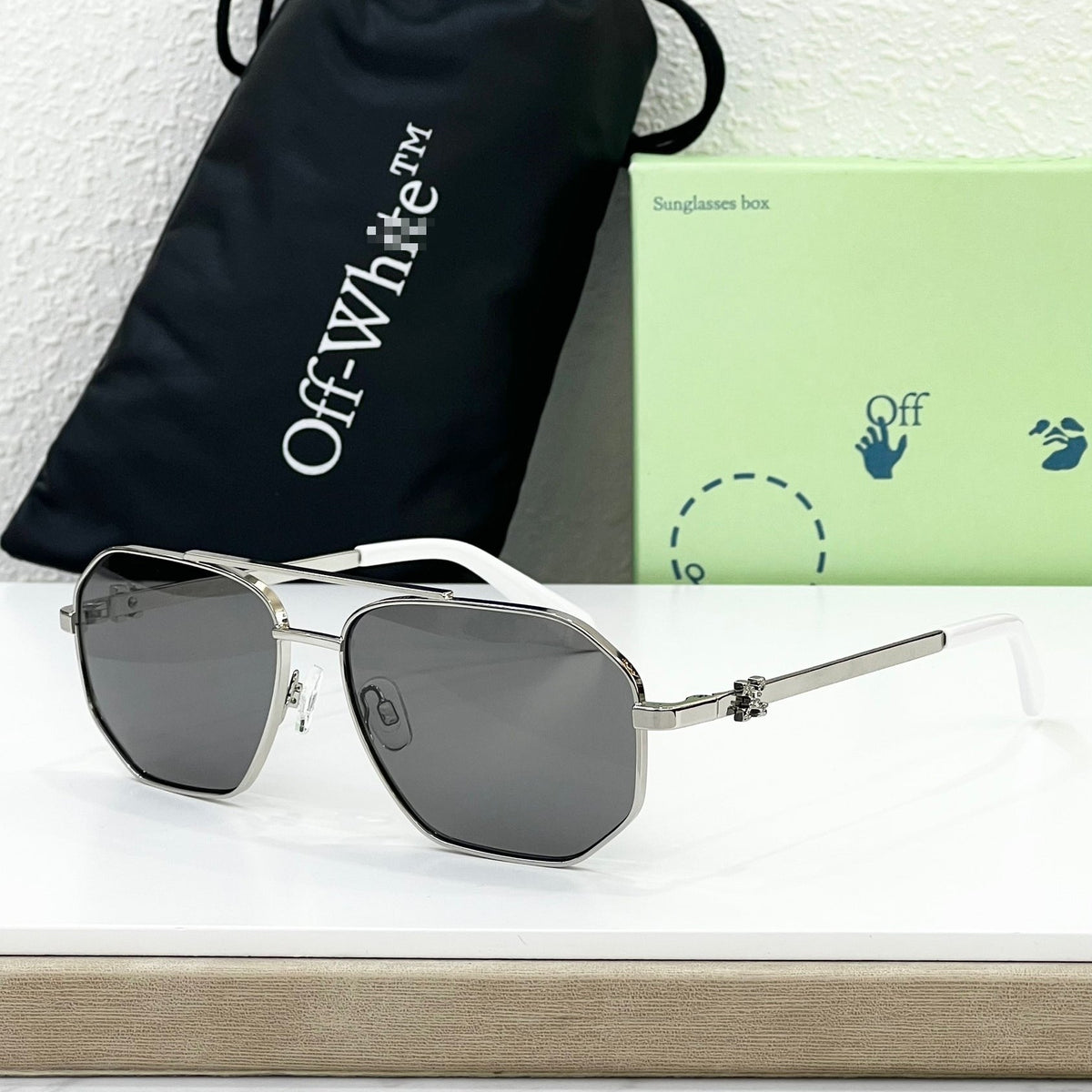 Off-White  Arrow logo sunglasses#044