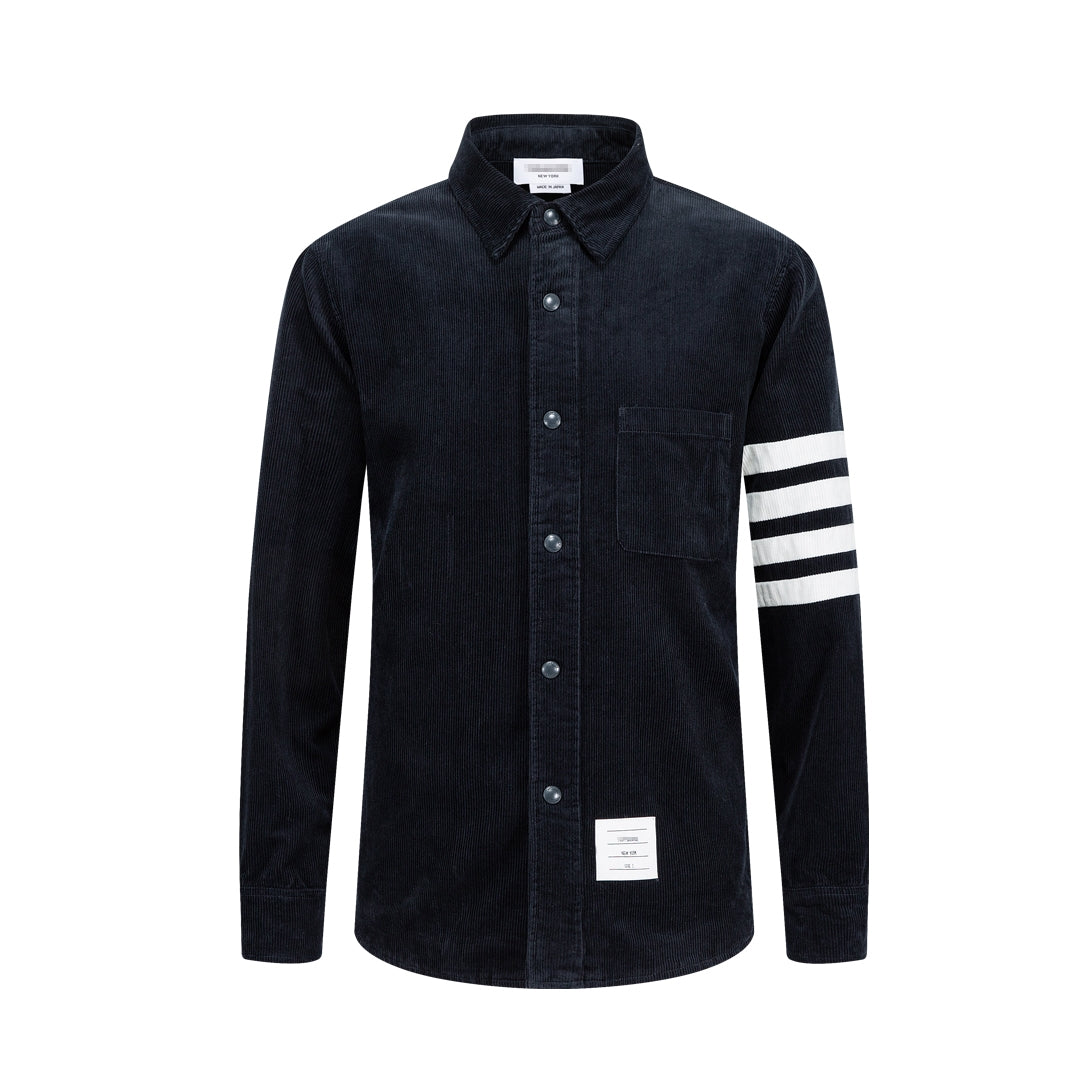 Thom Browne  Man 4-Bar Thick Shirt