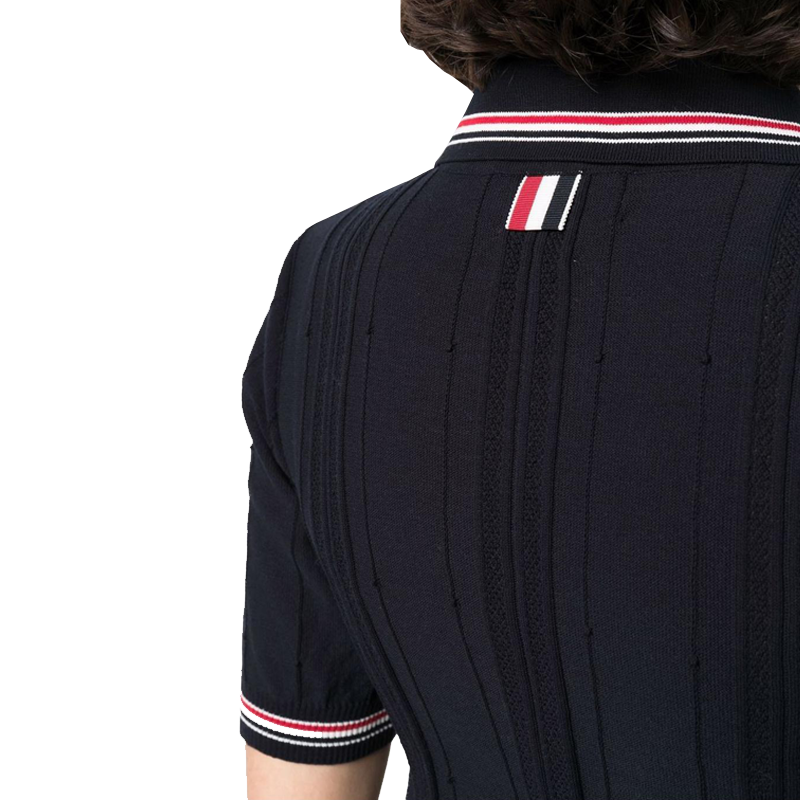 MR.TOM  Women Ribbon POLO shirt
