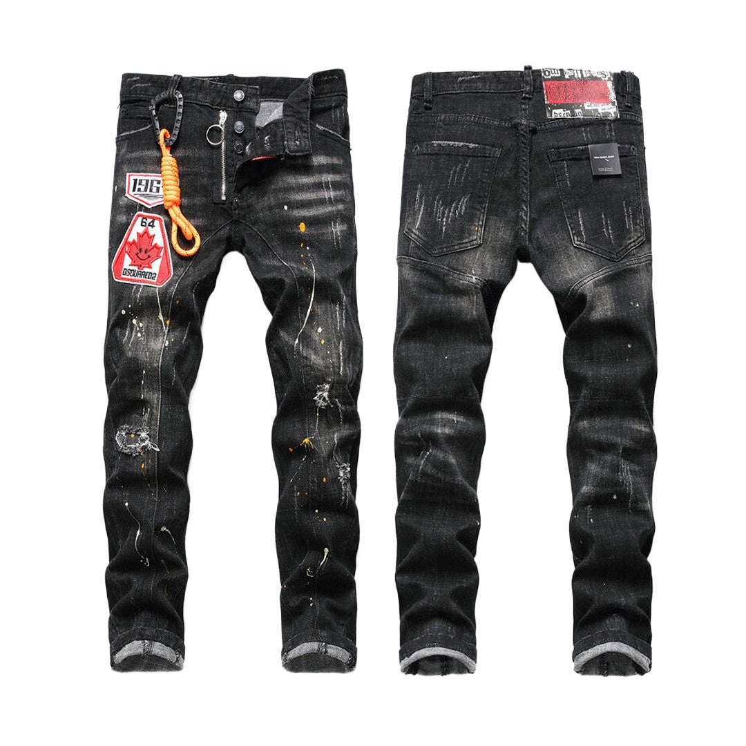 dsquared2 Maple leaf personalized Jeans