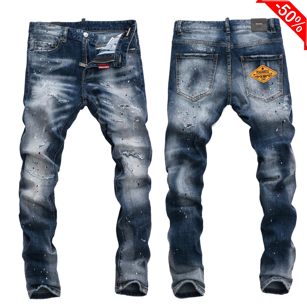 dsquared2  Washed Holes Jeans