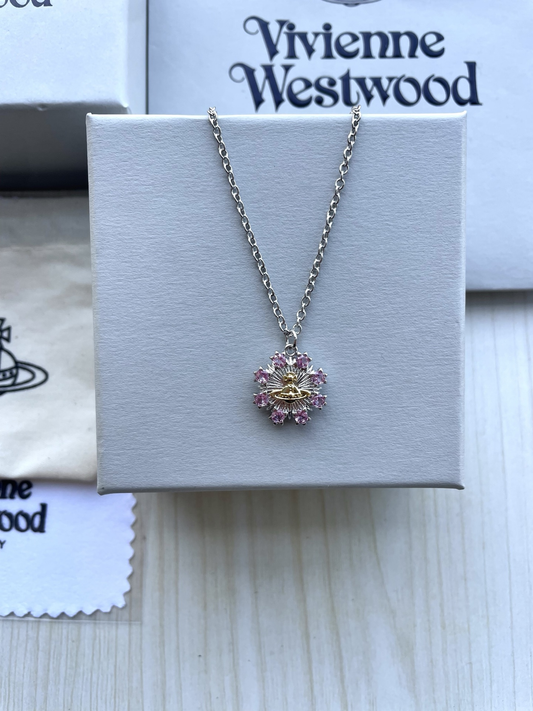 Vivienne Westwood 2026 Snowflake Rhinestone Necklace