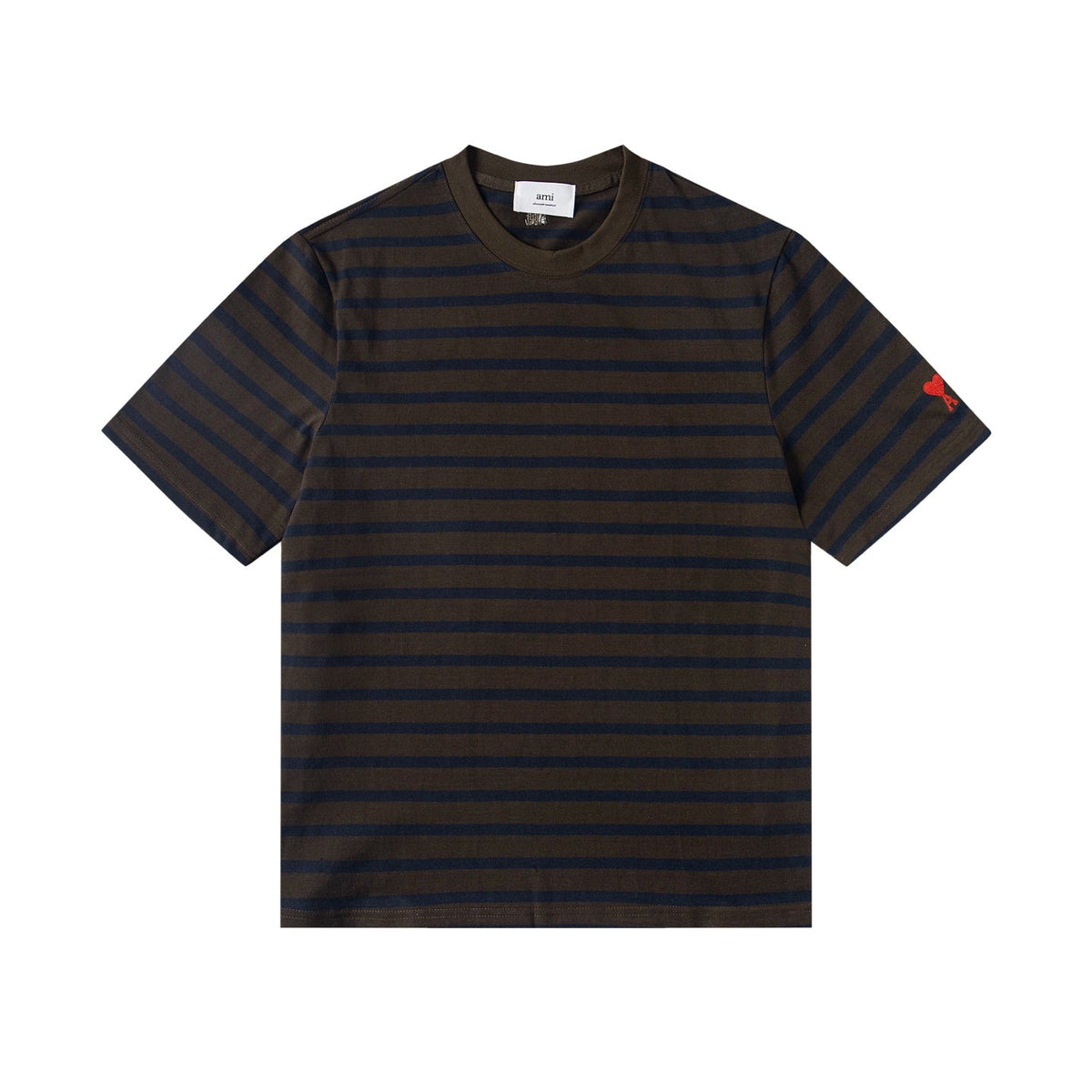 2026 AMI PARIS Unisex Striped T-Shirts