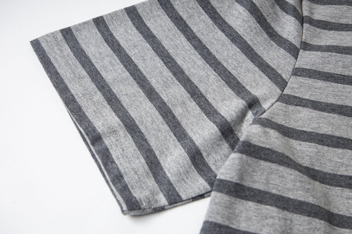 2026 AMI PARIS Unisex Striped T-Shirts