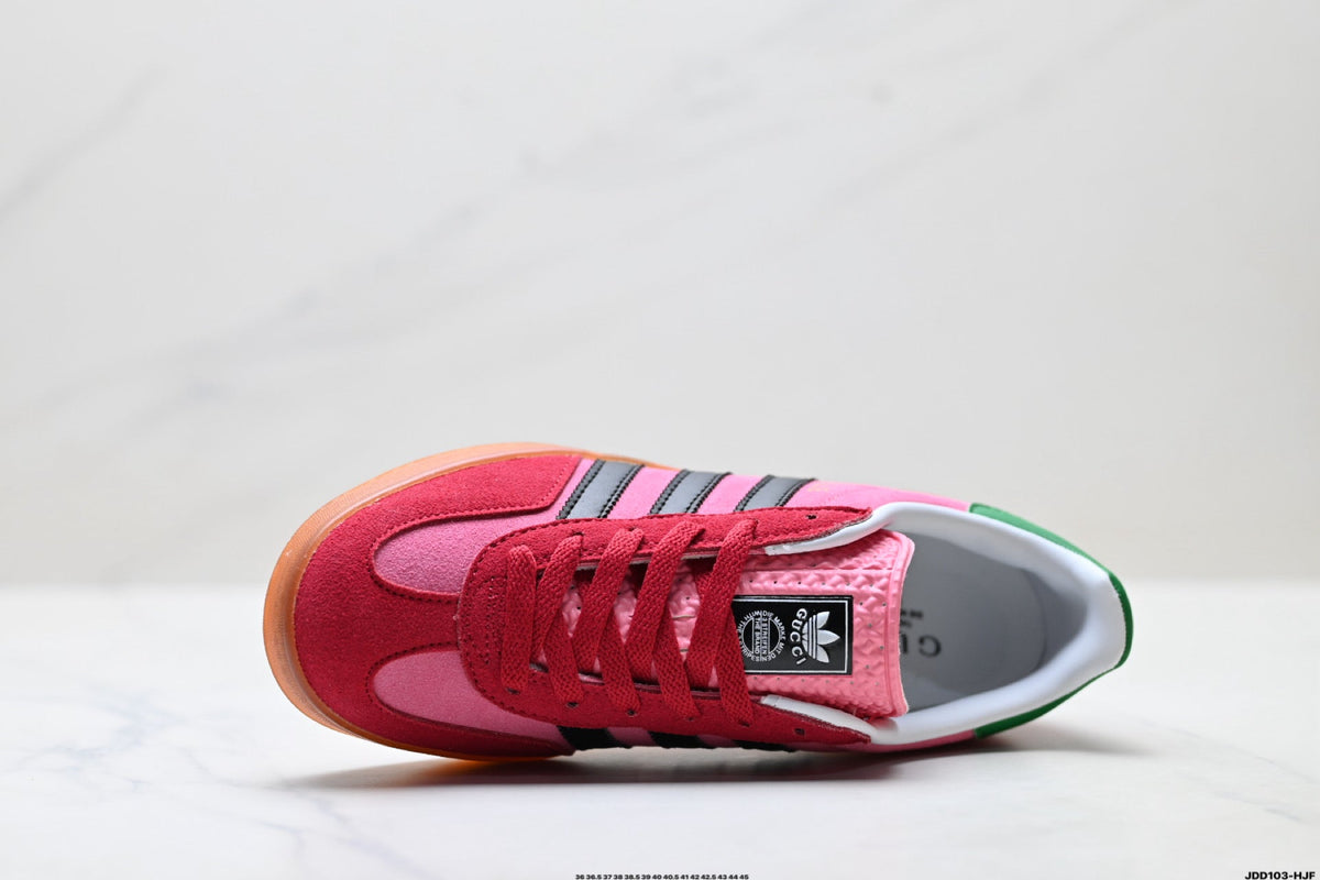 Adidas Originals Gazelle Pink Black Gum Sneakers