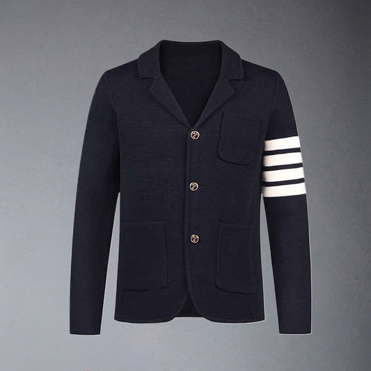 Thom Browne 4-Bar Single Breasted coat