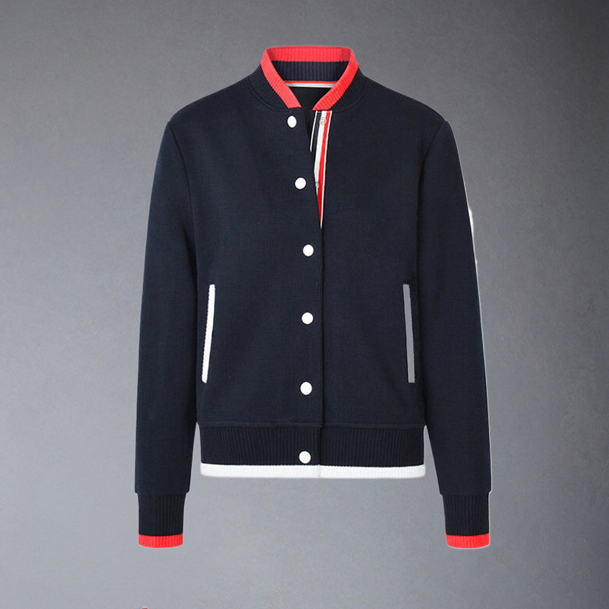 Thom Browne  Color stripes coat