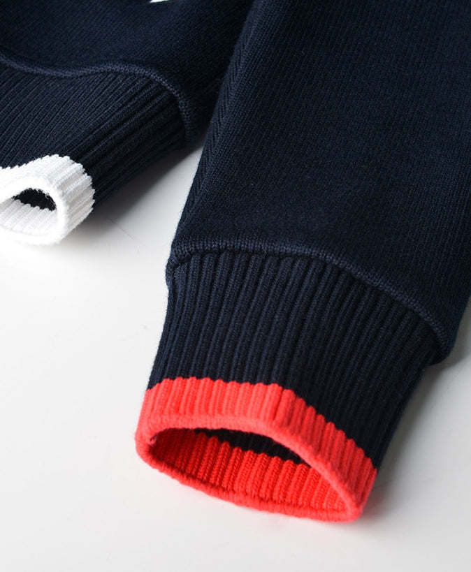 Thom Browne  Color stripes coat