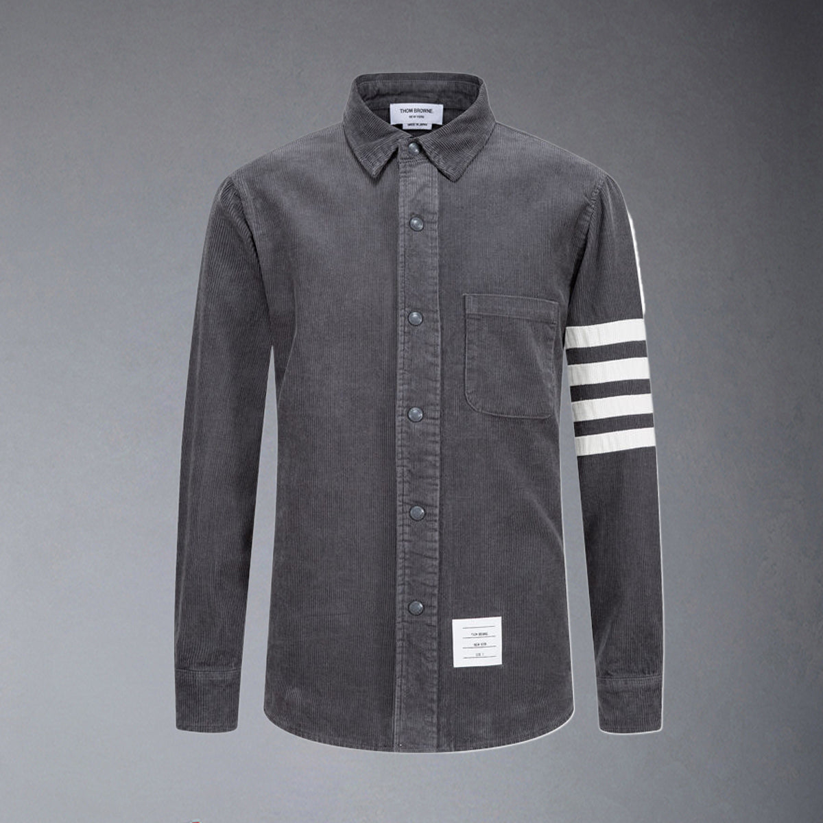 Thom Browne  Man 4-Bar Thick Shirt