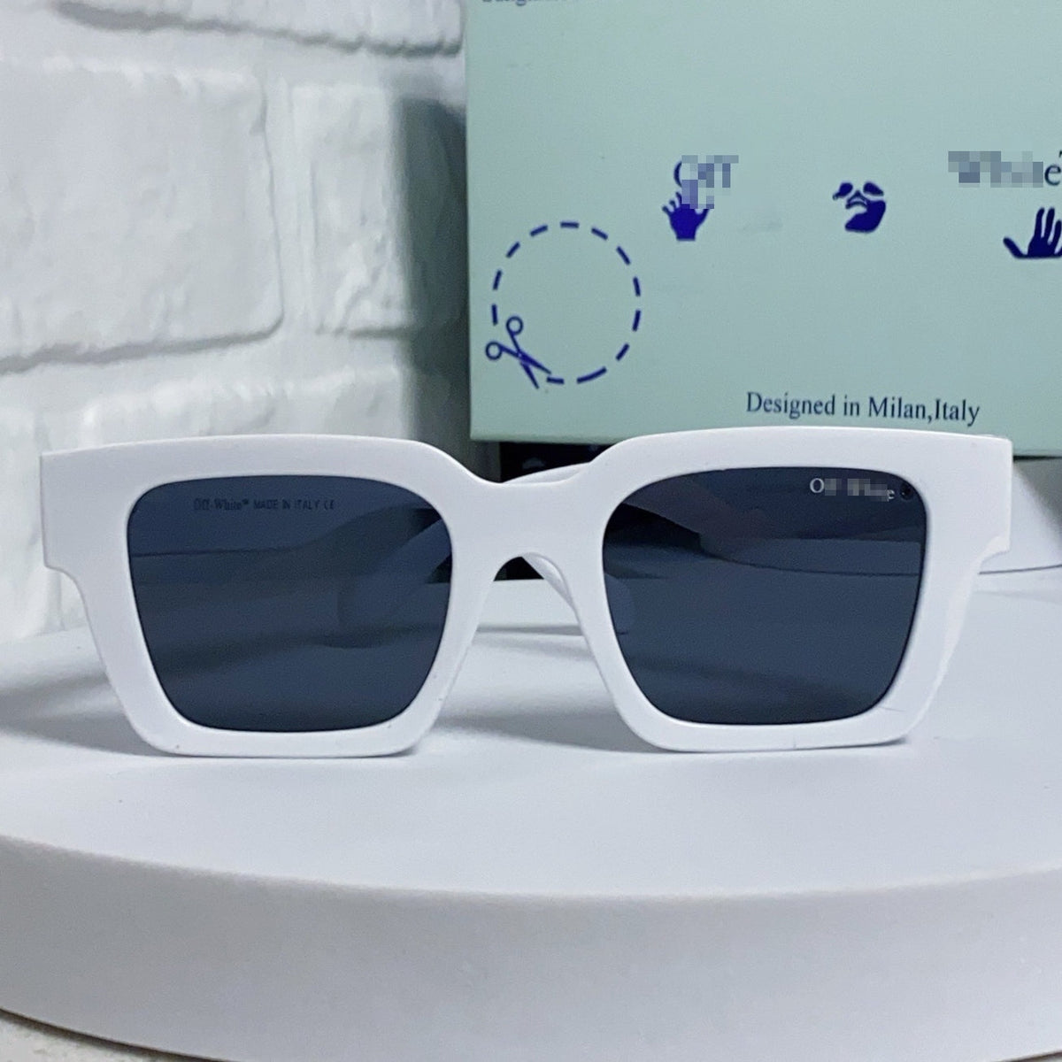 Off-White Arrow logo sunglasses#004
