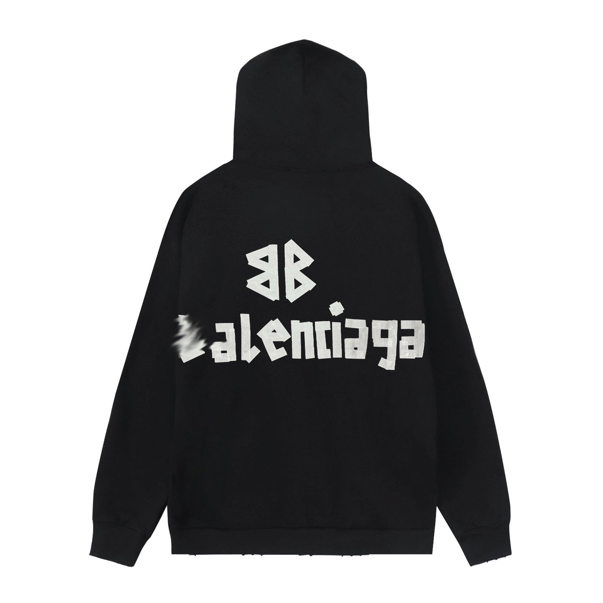 Balenciaga Couples Distressed Hoodie