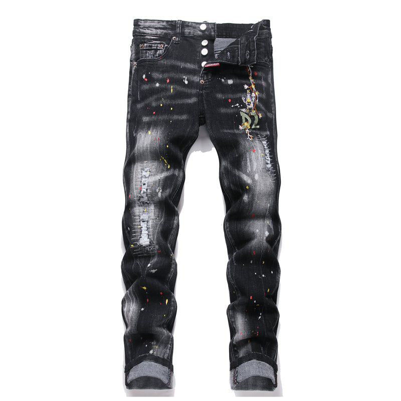 dsquared2 2026ss Letter Hole Jeans