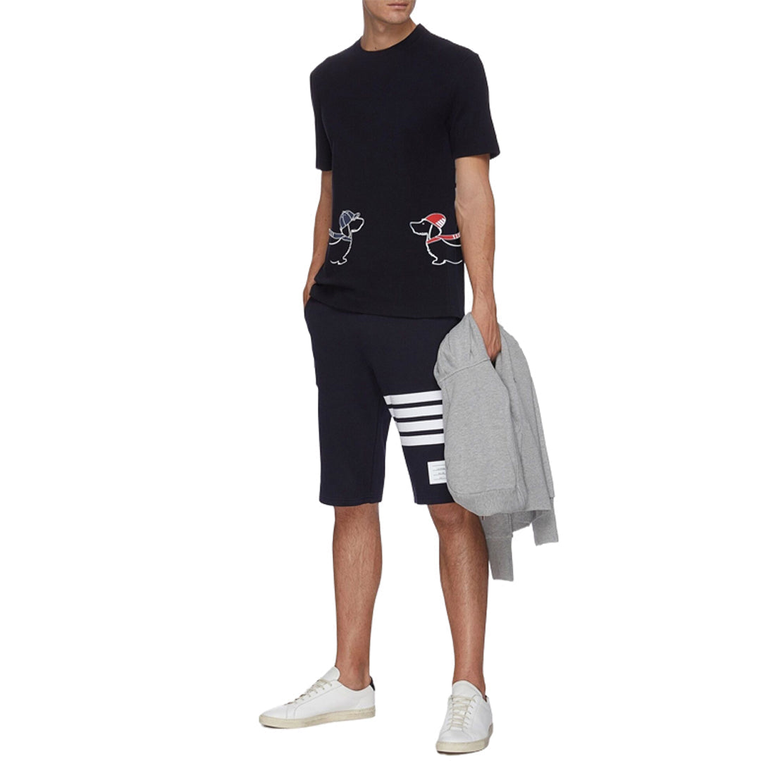 Thom Browne  Puppy Embroidery T-shirt