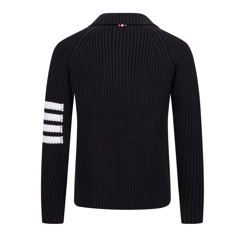 Thom Browne Knitted sweater coat