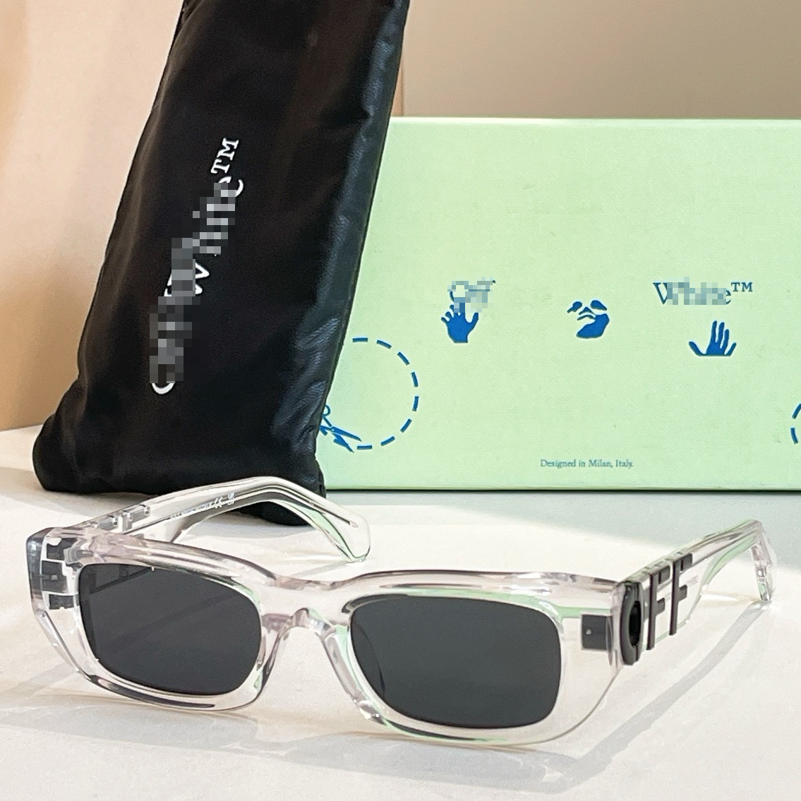 Off-White  Arrow logo sunglasses#124