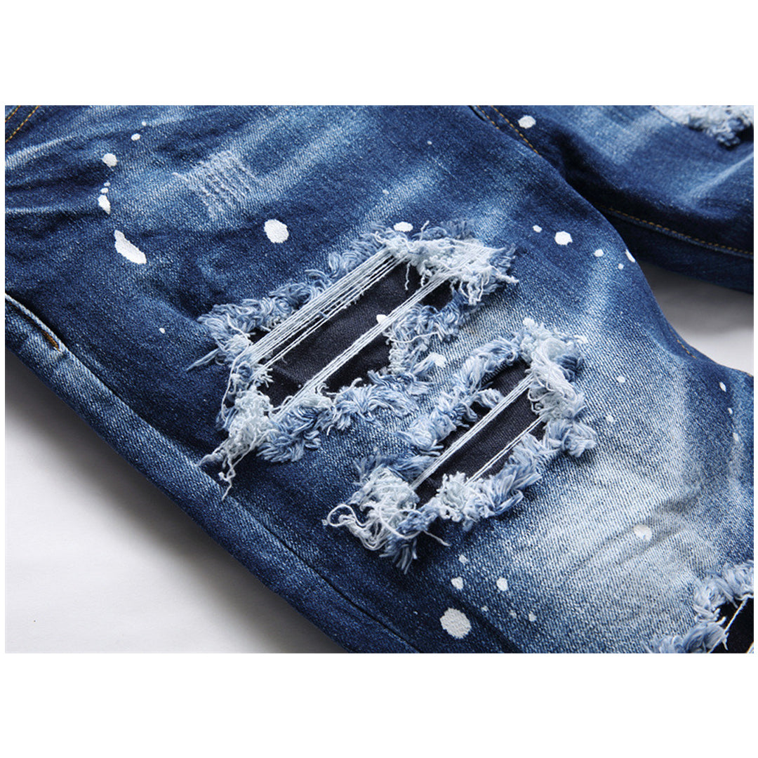 dsquared2 cut cotton bomb Jeans