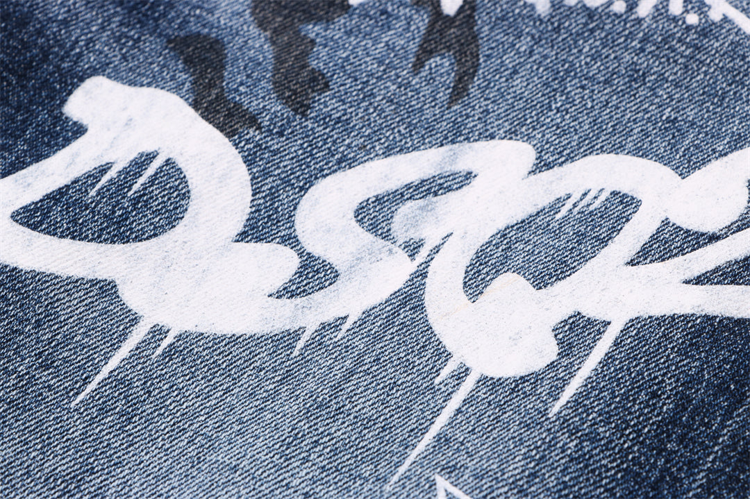 dsquared2 New Man Graffiti Jeans