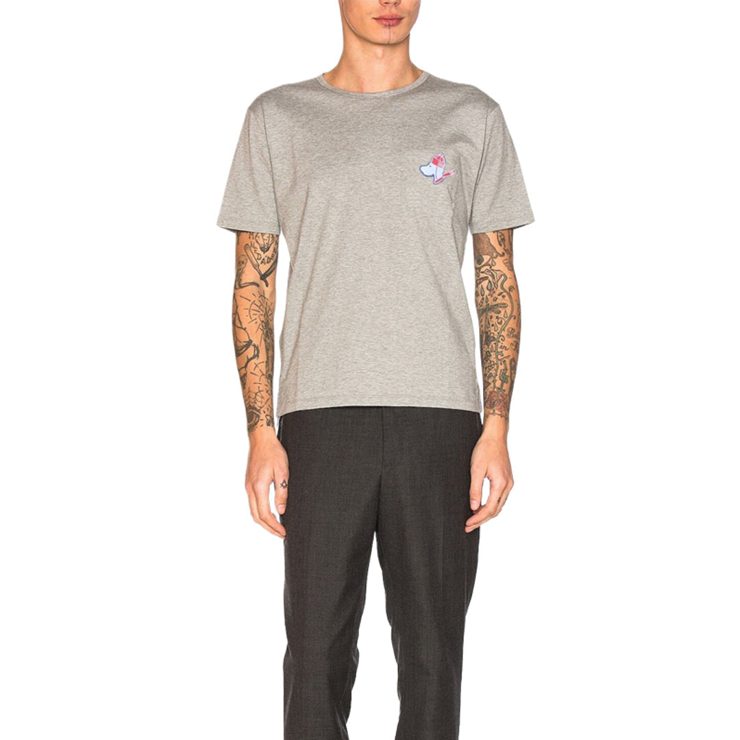 Thom Browne Christmas Dog Embroidery T-shirt