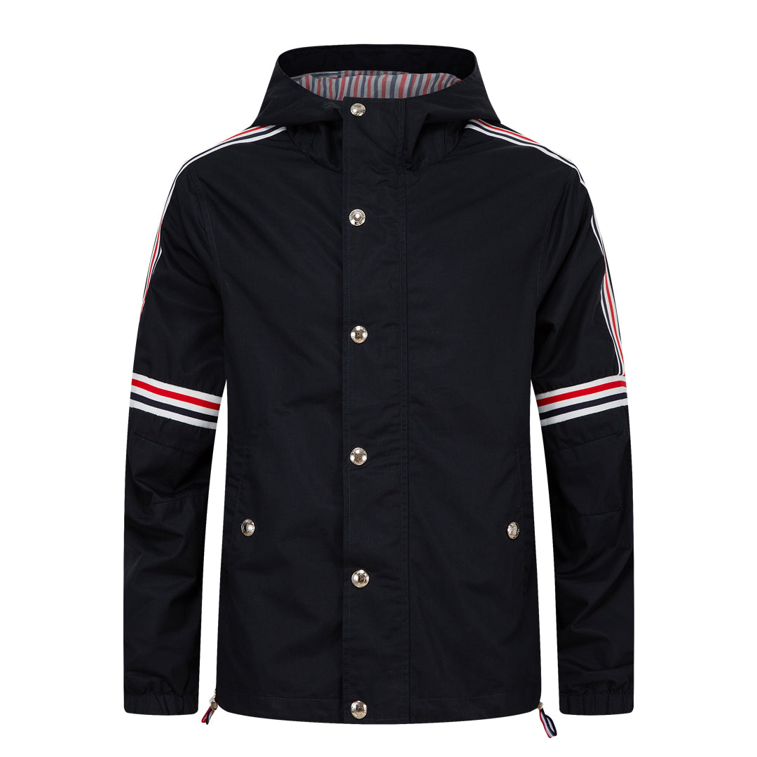 Thom Browne Khaki Hooded Jacket