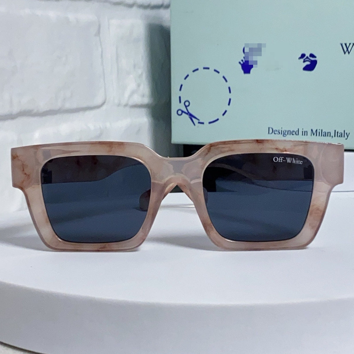 Off-White Arrow logo sunglasses#004