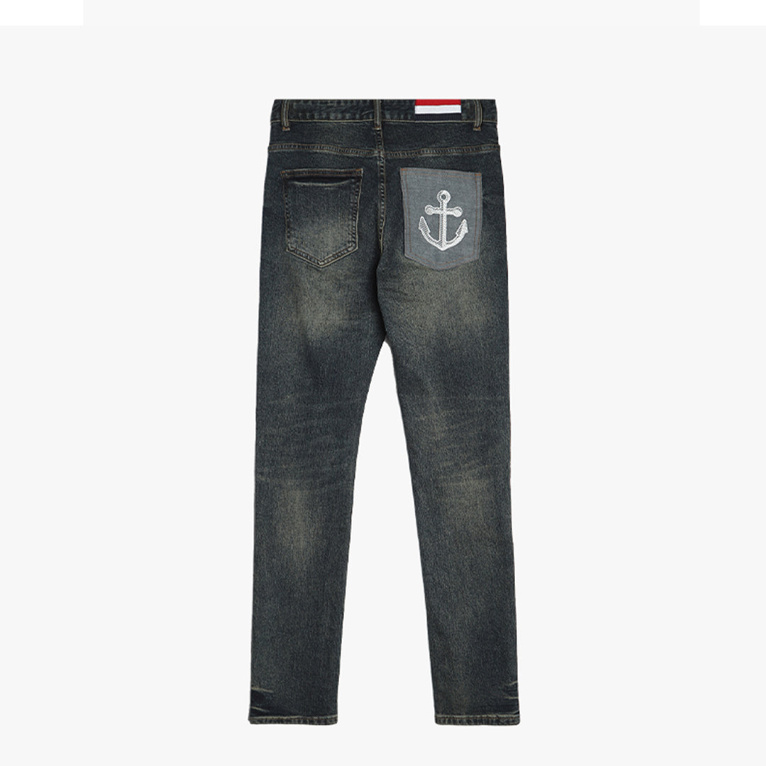 Thom Browne Embroidery Jeans