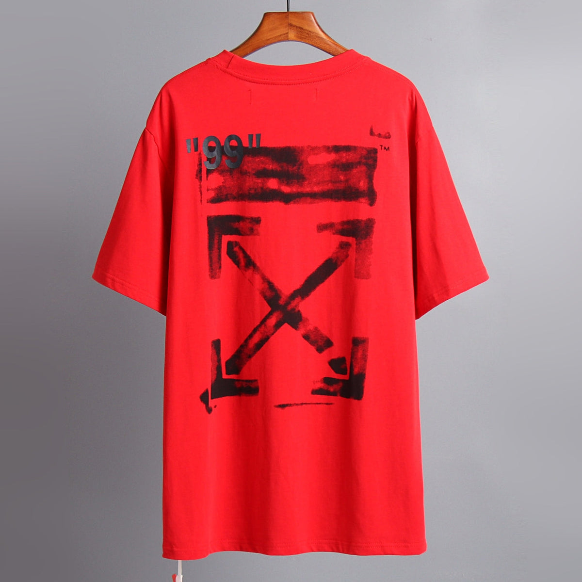 OFF-White  Arrow logo print T-shirt#2