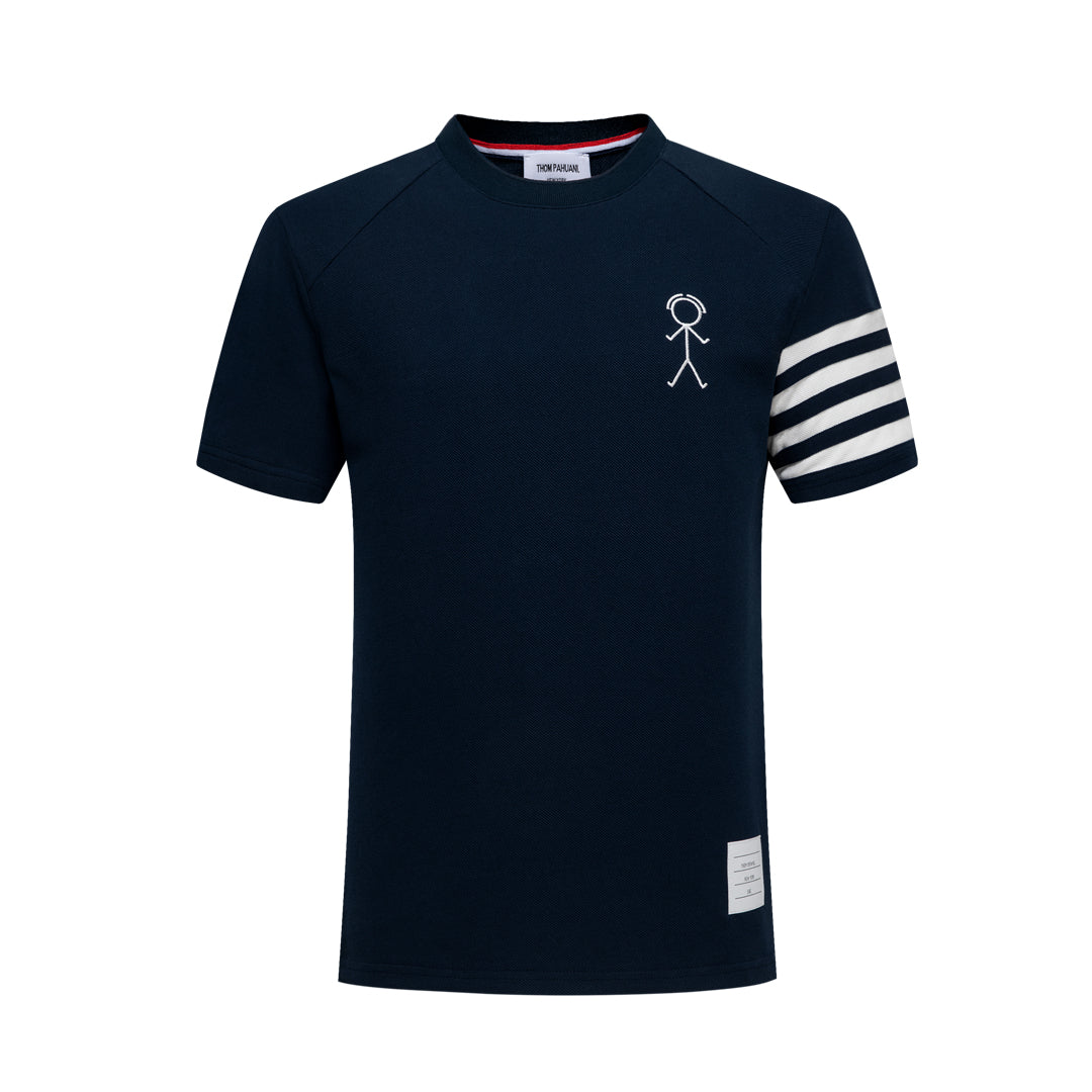 Thom Browne  Puppy embroidered T-shirt