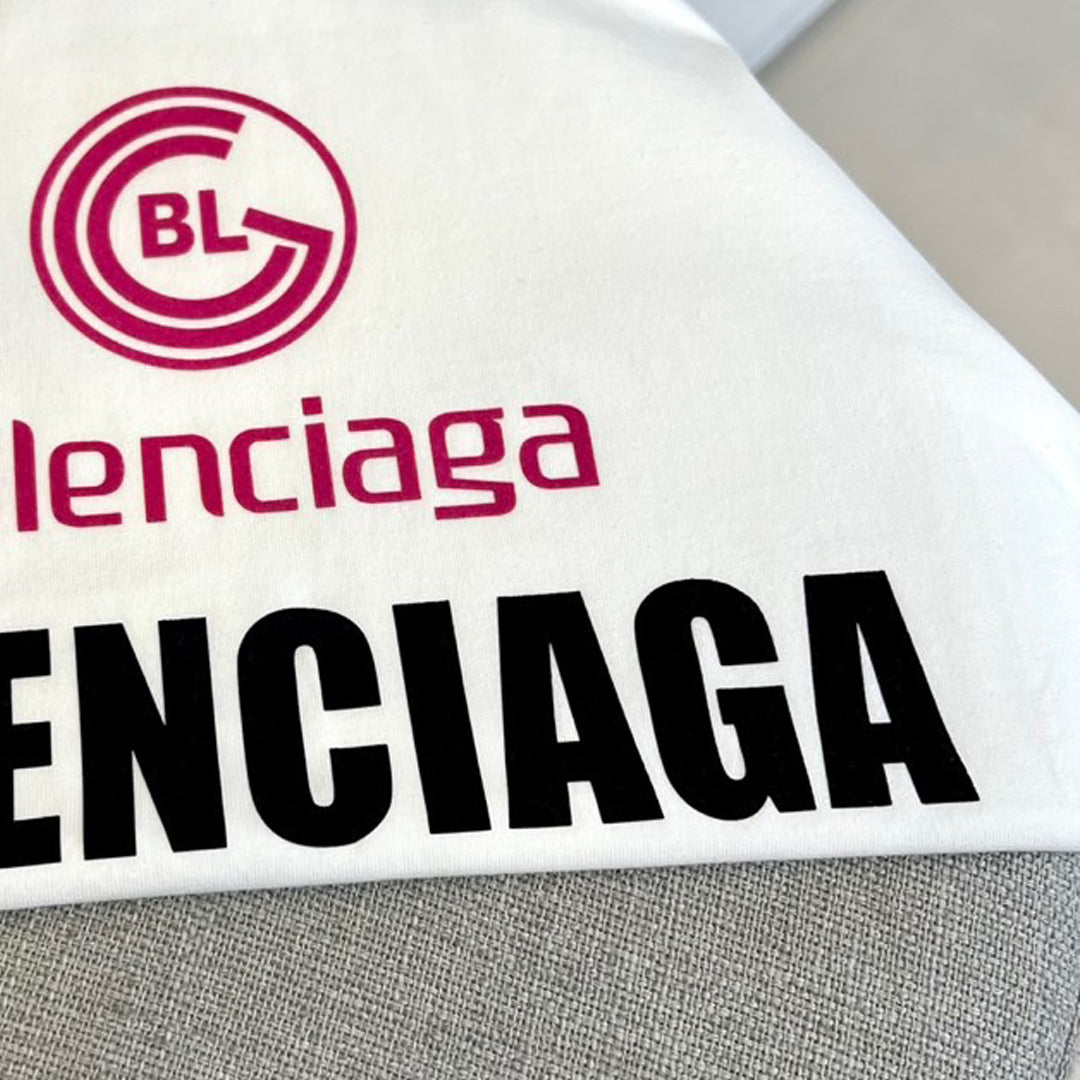 Balenciaga Cotton Printed T-shirt