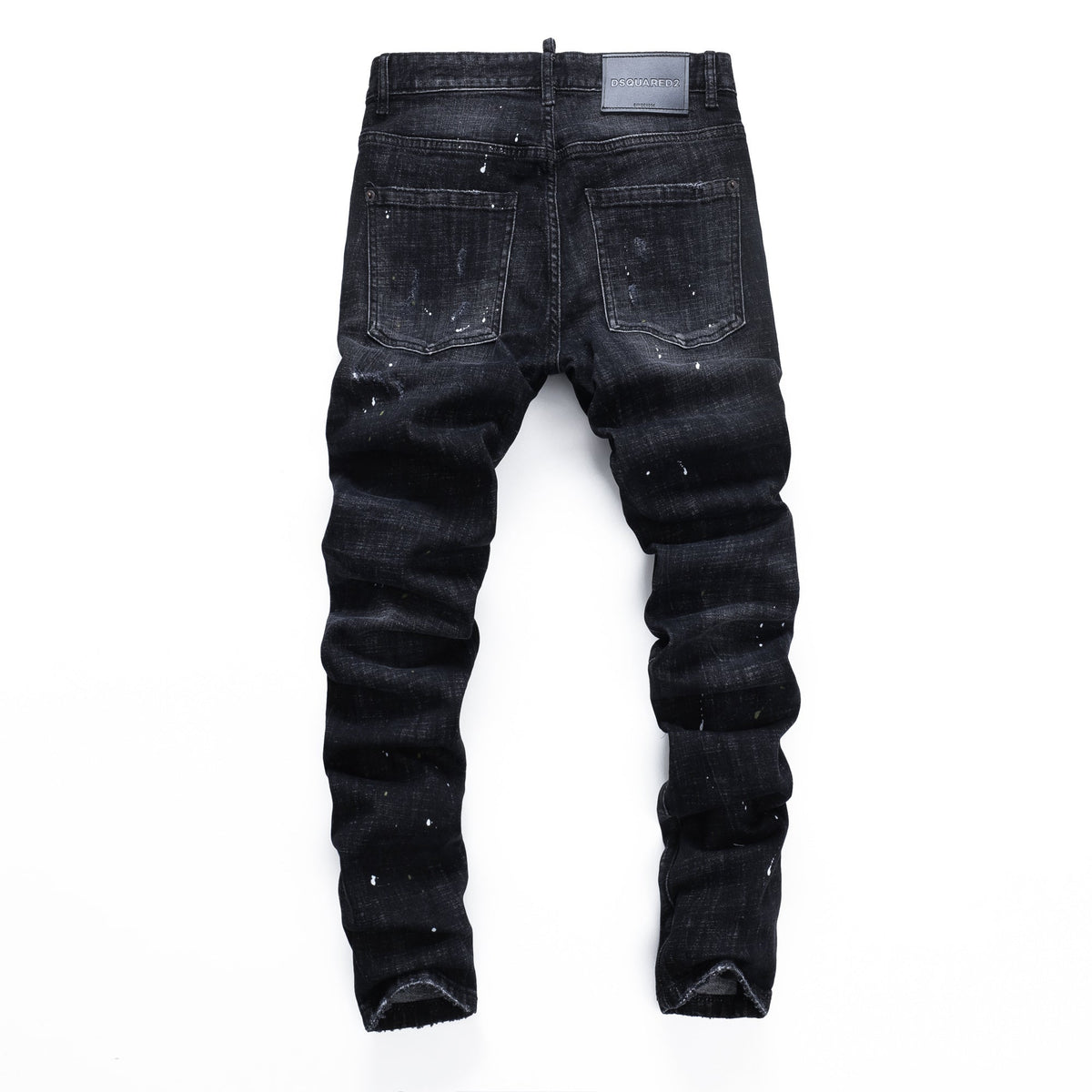 dsquared2 New Man Ink splash Hole Jeans