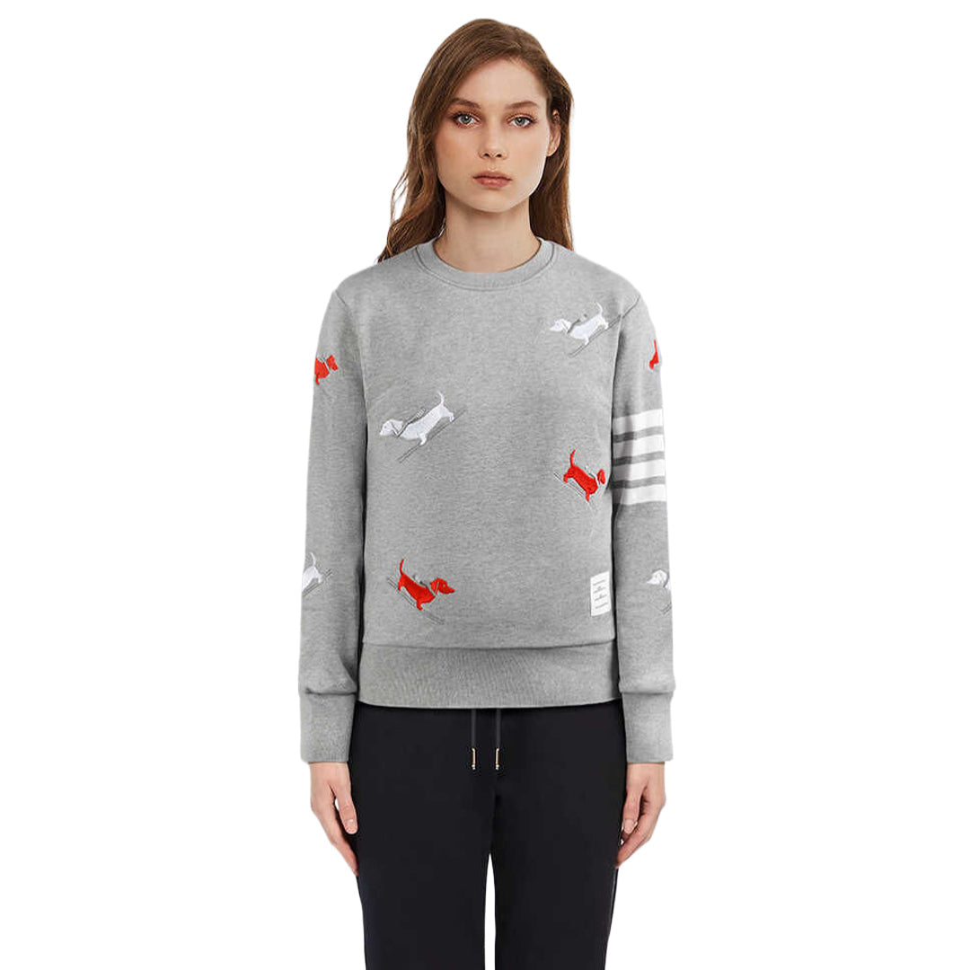 MR.TOM Puppy Embroidery Sweatshirt