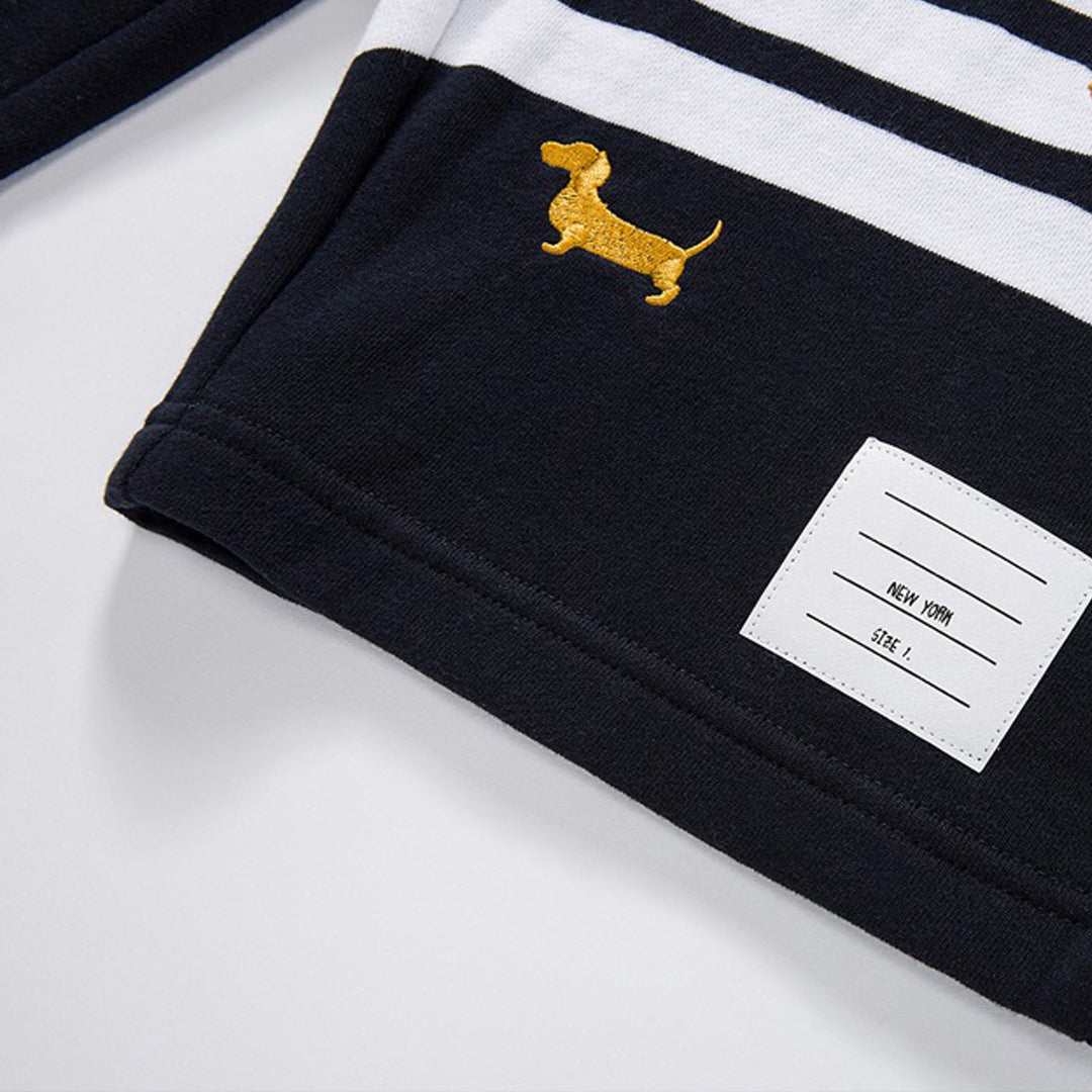 Thom Browne  Embroidery shorts
