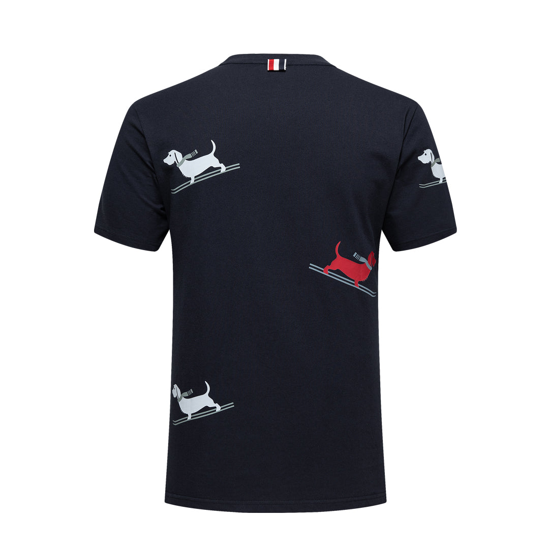 Thom Browne  Puppy Print T-shirt