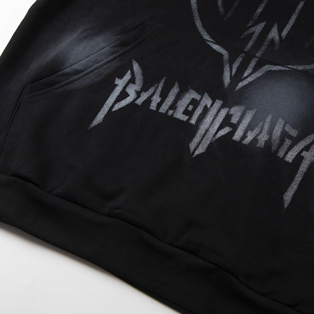 Balenciaga  Distressed Couples Hoodie