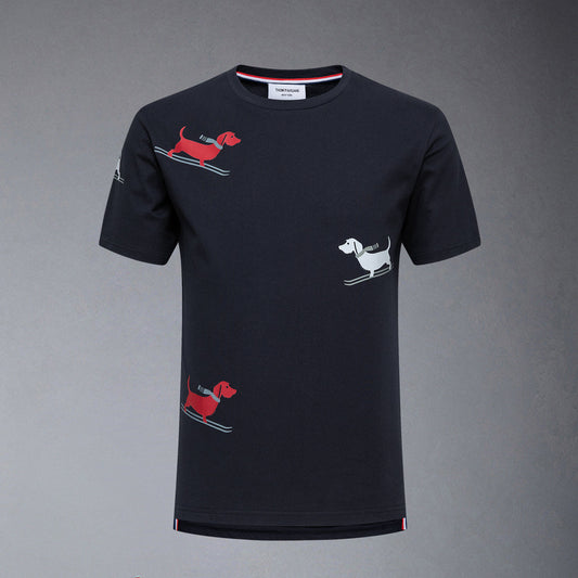 Thom Browne  Puppy Print T-shirt