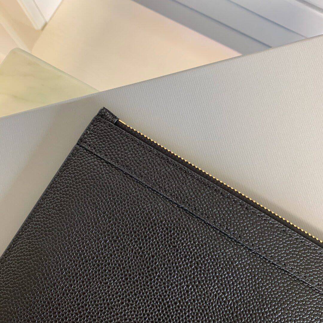 Thom Browne Top-grade cowhide clutch
