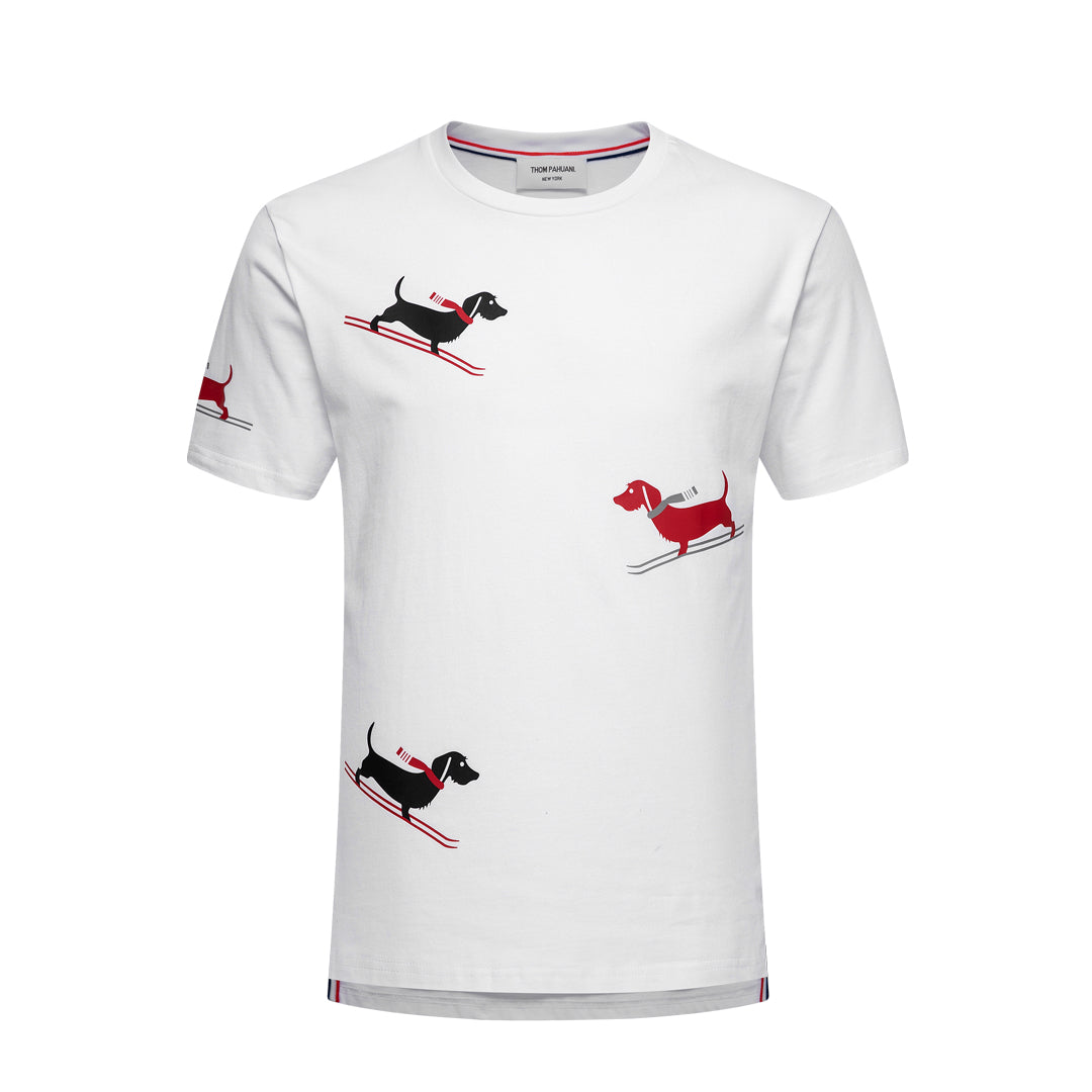 Thom Browne  Puppy Print T-shirt