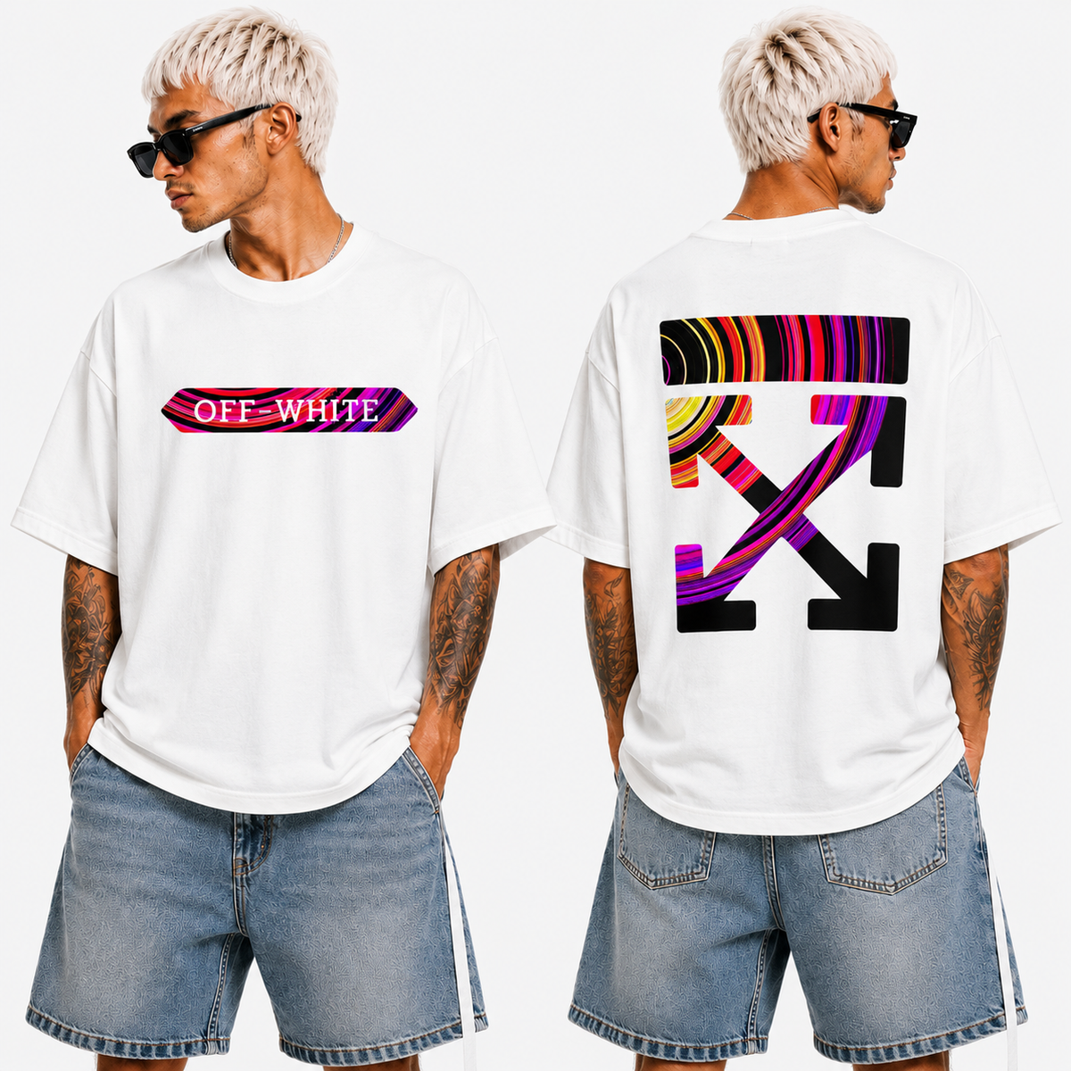 OFF-White  Arrow sign T-shirt#61